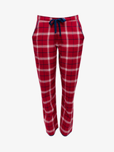 Noel Checked Cotton Pyjama Bottoms