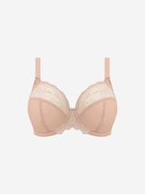 Charley Underwired Stretch Plunge Bra - Fawn