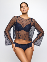Avero Hotpants - Velvet Blue