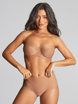 Alice Strapless Bra - Honey