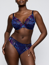 San Angel Underwired Plunge Bra - Water Blue