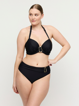 Uvita B-H Underwired Full Cup Bikini Top - Black