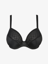 Prima Donna Montara underwired plunge bra in Black