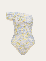 Forget Me Not One-Shoulder Swimsuit