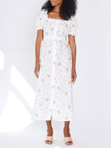 Brigitte Midi Dress - Mimosa