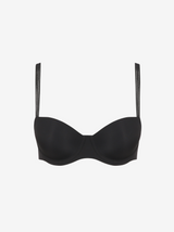 Louie Balcony Bra - Black