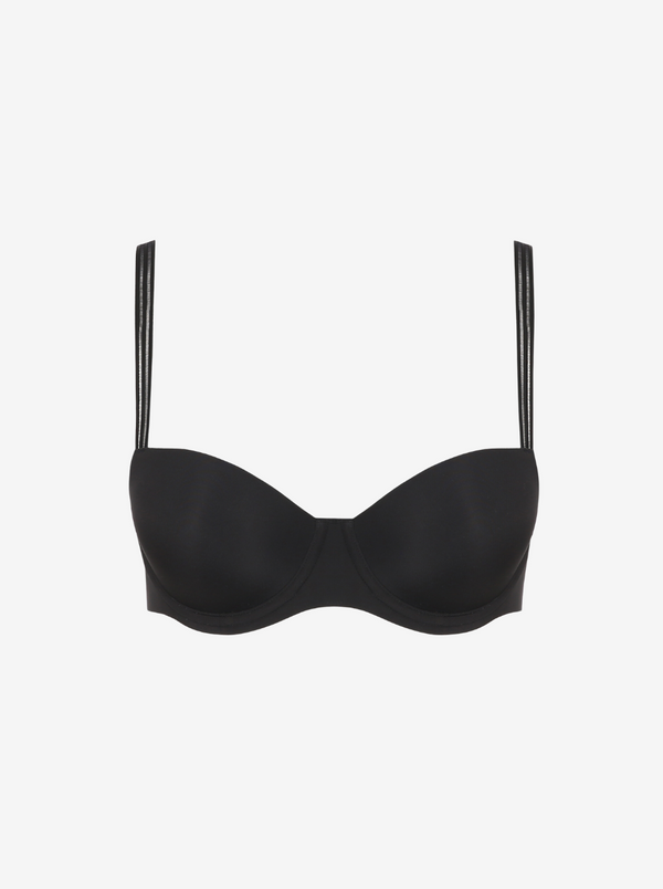 Louie Balcony Bra - Black