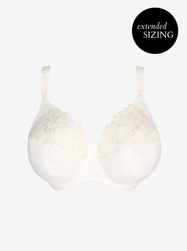 New! Deauville Full Cup Support I-K Bra - Natural