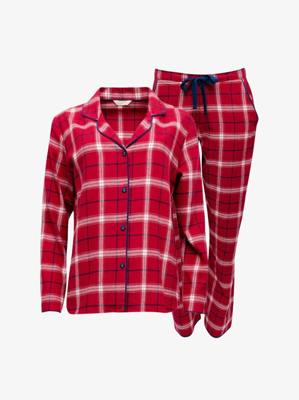 Noel Checked Cotton Pyjama Set