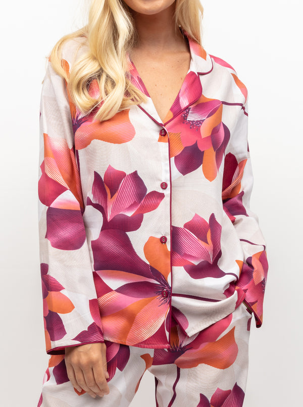 Aliyah Cotton-Modal Pyjama Top