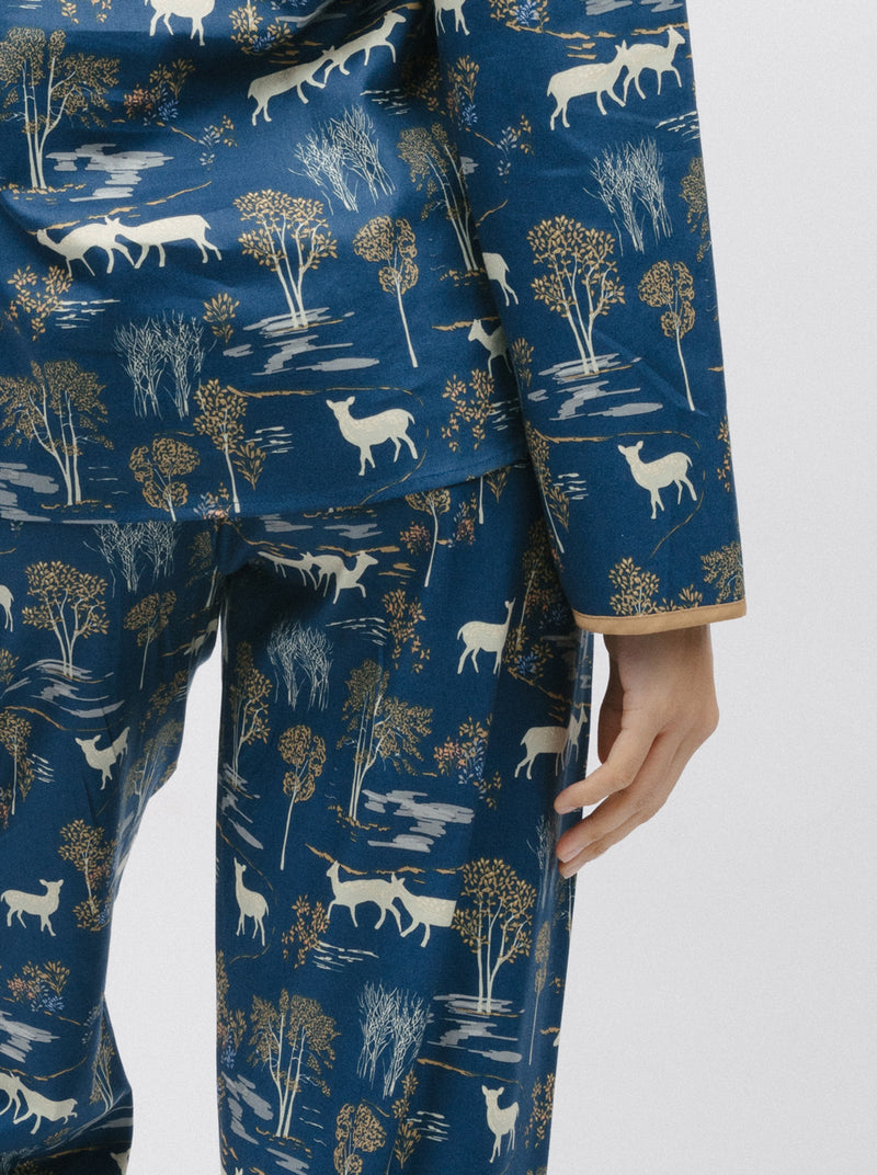 Fawn Cotton-Modal Pyjama Set