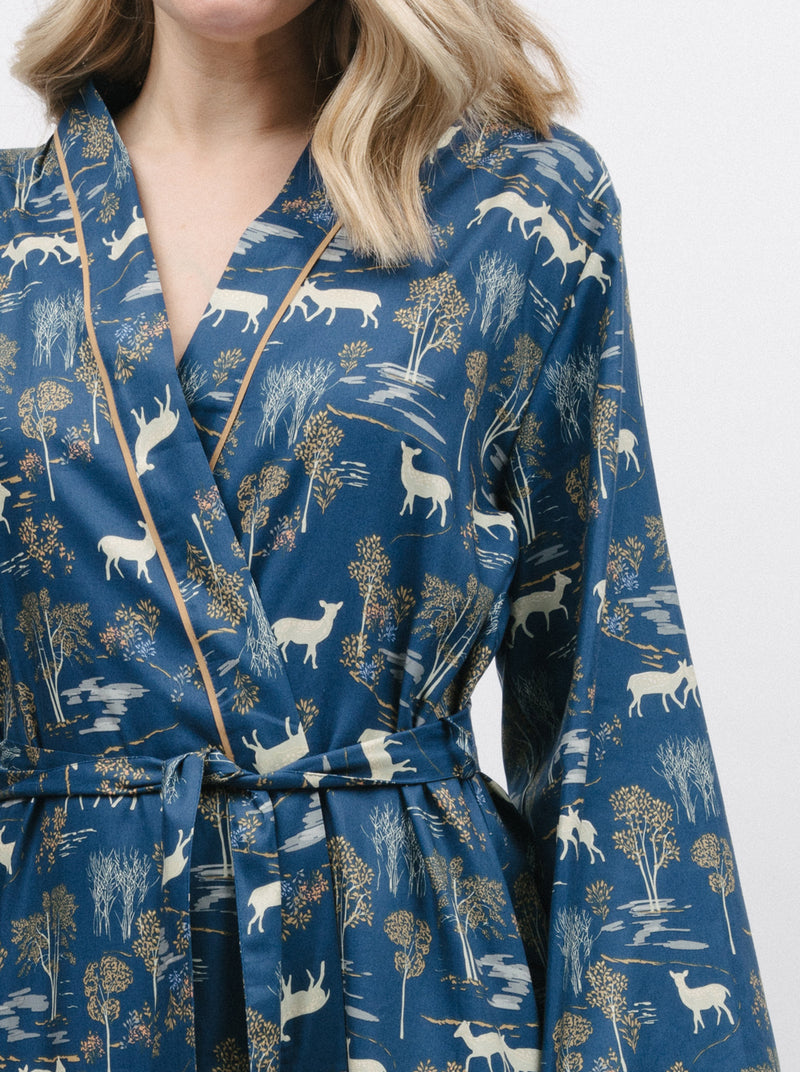 Fawn Cotton-Modal Robe