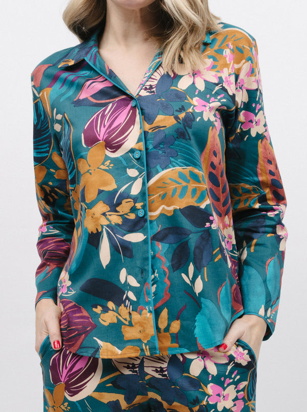 Maple Cotton-Modal Pyjama Top