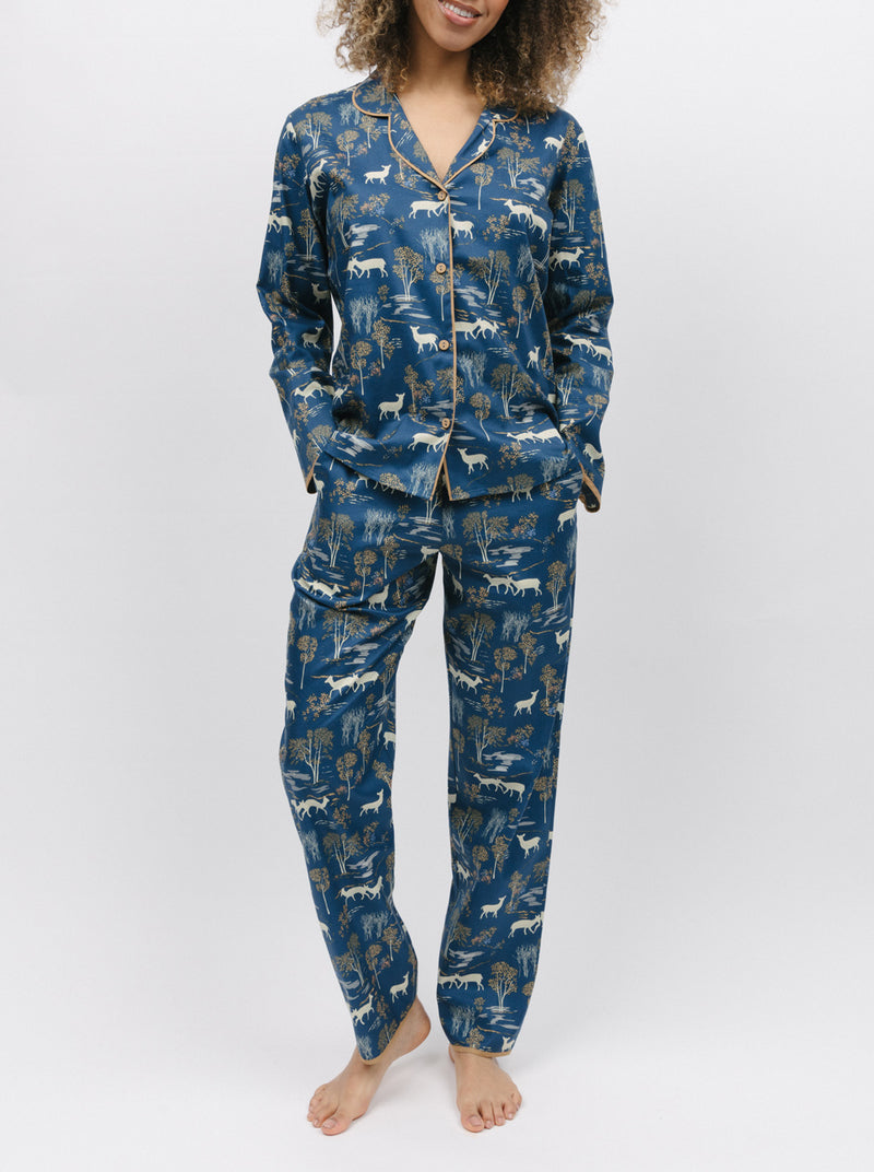 Fawn Cotton-Modal Pyjama Set