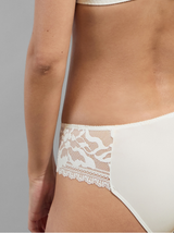 Leia Mid-Rise Briefs - Natural