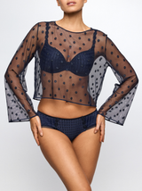 Avero Hotpants - Velvet Blue