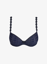 Avero Underwired Plunge Bra - Velvet Blue