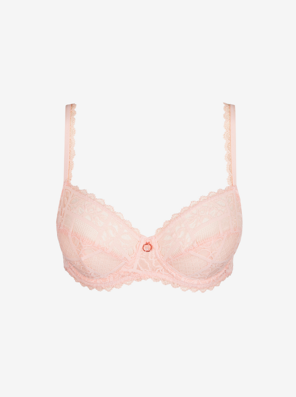 Jadei Underwired Bra - Glossy Pink