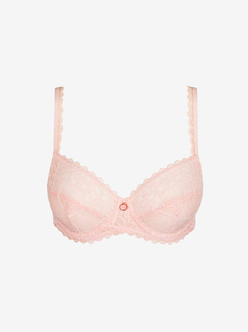 Jadei Underwired Bra - Glossy Pink