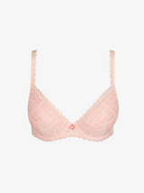 Jadei Push-Up Bra - Glossy Pink