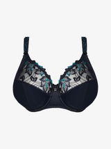 Deauville I-K Full Cup Support Bra - Velvet Blue
