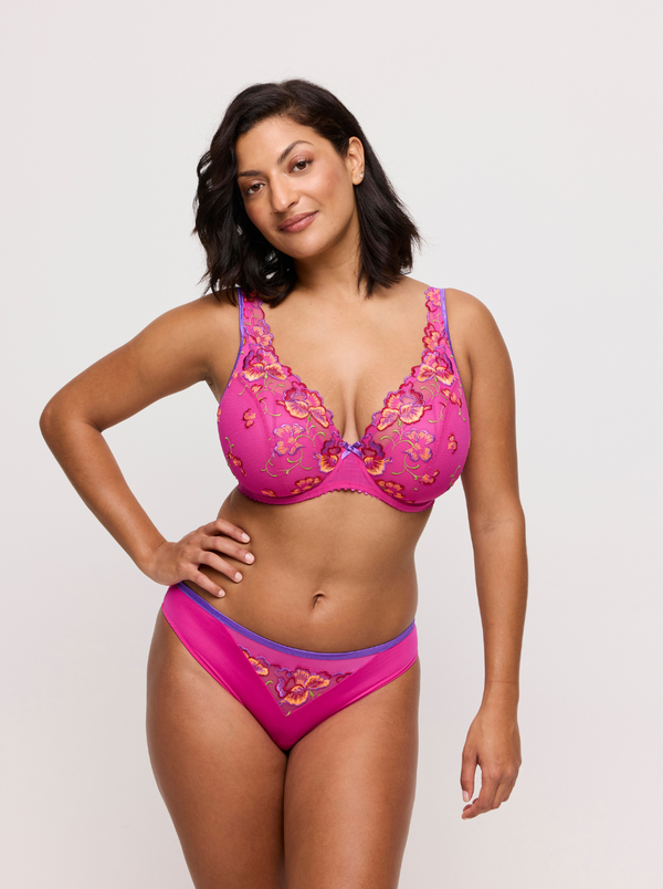 Devdaha Plunge Bra - Very Berry