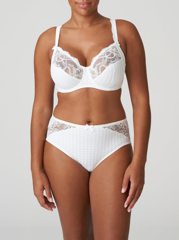 Madison Full Briefs - White