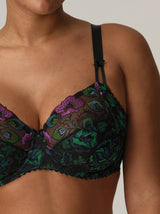 San Angel Full Cup Bra - Peacock Feather
