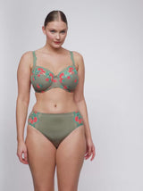 Cala Luna Underwired Full Cup Bra - Botanique