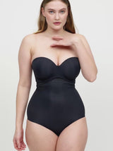 Figuras Underwired Strapless Bra - Black