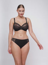 Jokko Underwired Full Cup Bra - Black