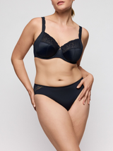 Salerno Underwired Full Cup Bra - Midnight Blue