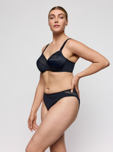 Salerno Underwired Full Cup Bra - Midnight Blue