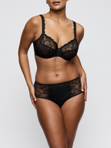 Solisse Full Briefs - Black