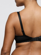 Solisse Underwired Full Cup Bra - Black