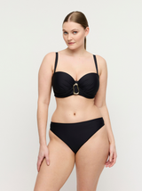 Uvita B-G Underwired Bandeau Bikini Top - Black