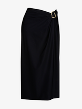 Uvita Maxi Skirt Coverup - Black