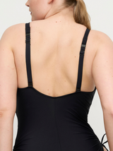 Uvita C-G Underwired Plunge Swimsuit - Black