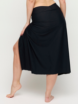 Uvita Maxi Skirt Coverup - Black
