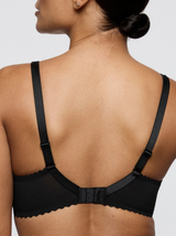 Solisse Underwired Plunge Bra - Black