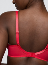 Solisse Underwired Plunge Bra - True Red