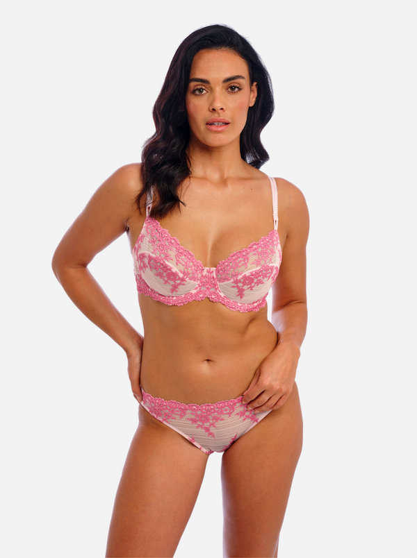 Embrace Lace Bikini Briefs - Ballet Slipper