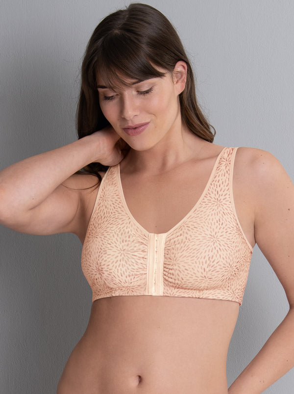 Hazel Pocketed Soft-Cup Bra - Pastel Rose