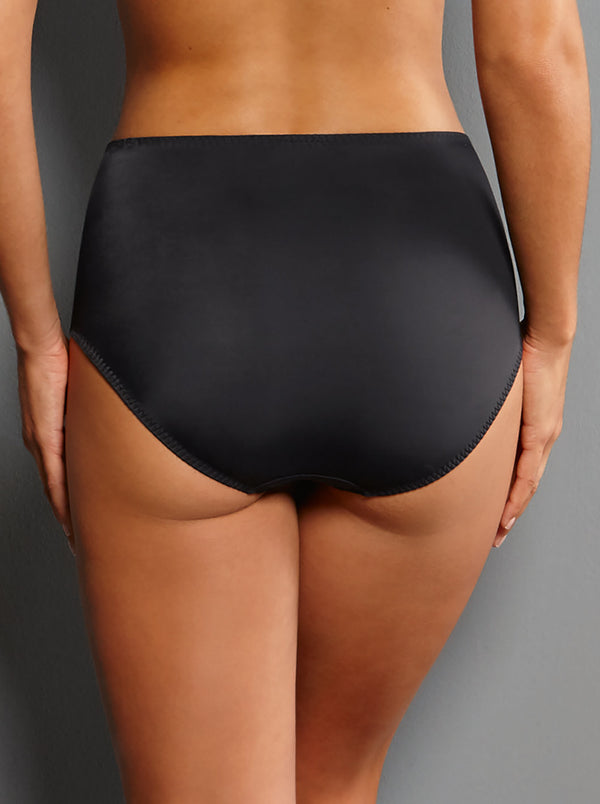 Lucia High-Waist Briefs - Black