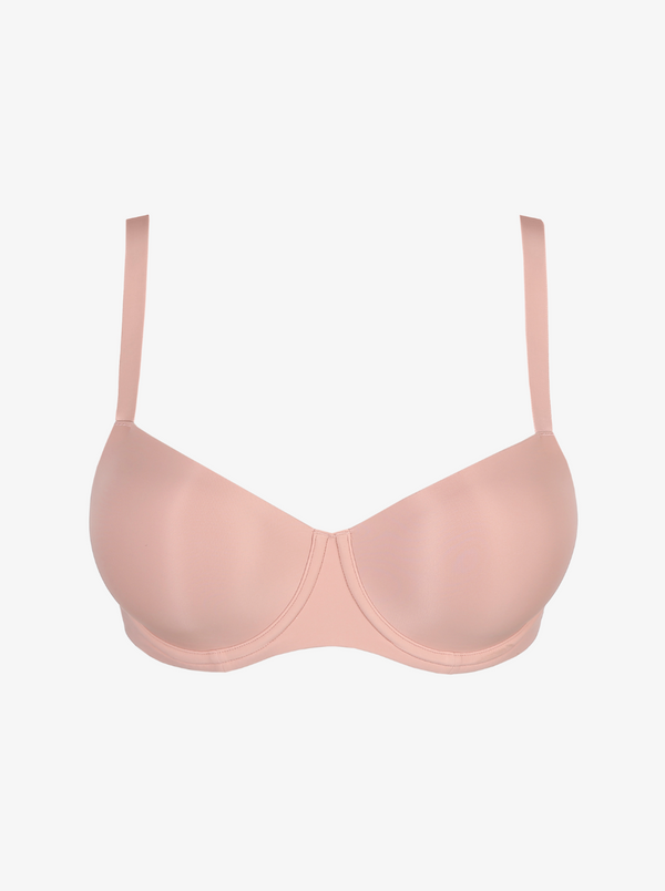 Prima Donna Figuras underwired balcony contour bra in Powder Rose