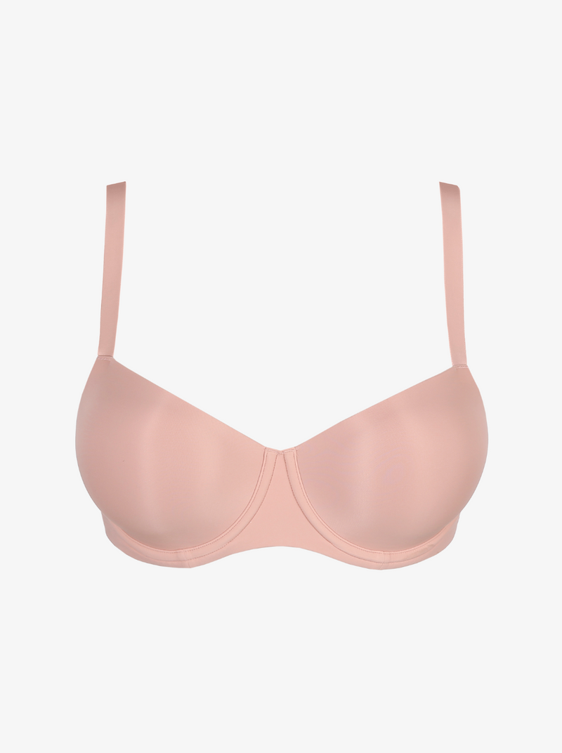 Prima Donna Figuras underwired balcony contour bra in Powder Rose