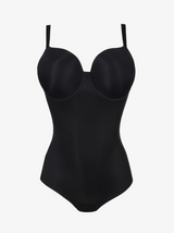 Prima Donna Figuras C-F smoothing underwired bodysuit in Black