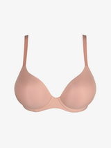 Prima Donna Figuras underwired spacer plunge T-shirt bra in Powder Rose