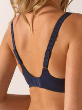 Agathe Balcony Bra - Cobalt