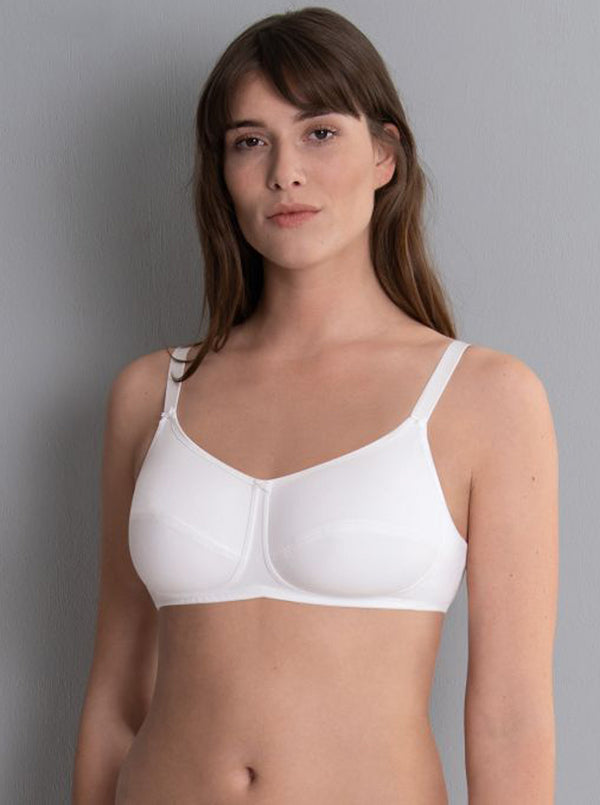 Allie Mastectomy Bra - White